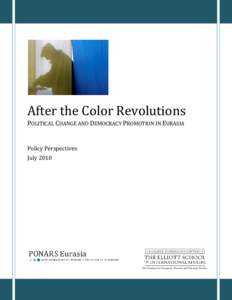 After the Color Revolutions