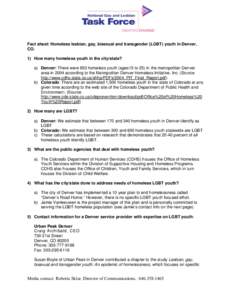 Microsoft Word - Fact sheet Denver.nr.doc