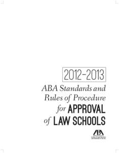 ABA - Standard and Rules Book body