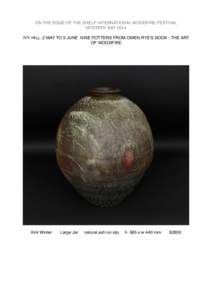 Japanese pottery / Anagama kiln / Ceramic glaze / Stoneware / Visual arts / Pottery / Kilns