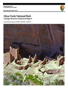 National Park Service U.S. Department of the Interior Natural Resource Program Center  Mesa Verde National Park