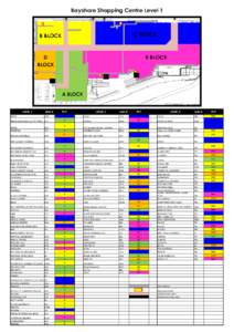 Bayshore Shopping Centre Level 1  LEVEL 1 Unit #