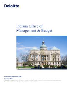 Microsoft Word - Indiana Department of Revenue Controls  Performance Audit Report_Final_[removed]docx