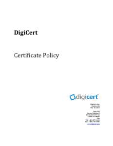 Microsoft Word - DigiCert_CP_v404-may-10.doc
