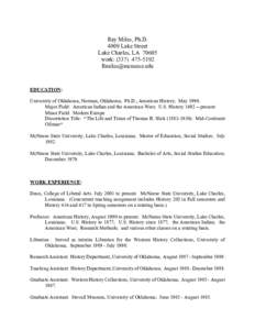 Oklahoma / American Association of State Colleges and Universities / Norman /  Oklahoma / University of Oklahoma / Louisiana / McNeese State University / Outline of Oklahoma / Calcasieu Parish /  Louisiana / Cleveland County /  Oklahoma / Lake Charles /  Louisiana