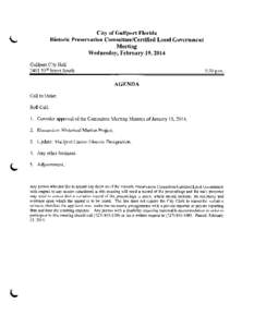 Gulfport /  Florida / Gulfport /  Mississippi / Minutes / Committee / Politics / Government / Social psychology / Meetings / Parliamentary procedure / Gulfport–Biloxi metropolitan area