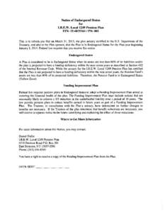 Employment compensation / Personal finance / Economics / Finance / Pension / Employee Retirement Income Security Act / Defined benefit pension plan / Financial services / Investment / Financial economics