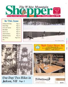 Shopper The White Mountain Serving central and northern  FREE