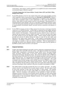 Agreement No. CE32/99 Comprehensive Feasibility Study for the Revised Scheme of South East Kowloon Development Kowloon Development Office Territory Development Department, Hong Kong