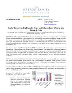 Education in the United States / Federal Charter school program / School voucher / Education / Alternative education / Charter school