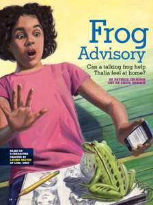 Frog  Advisory Can a talking frog help Thalia feel at home?