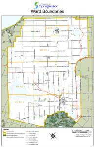 Ward Boundaries  Flos Road Eight East O O rr rr LL aa kk ee