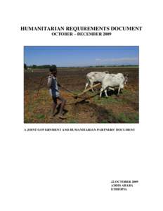 Microsoft Word - Final Humanitarian Requirements Document - October 2009.doc