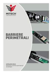 ®  BARRIERE PERIMETRALI  CATALOGO 2014