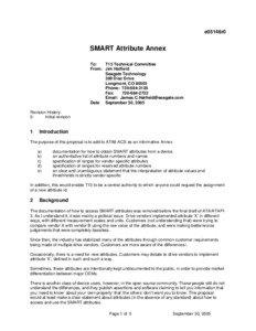 e05148r0  SMART Attribute Annex