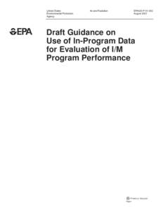 United States Environmental Protection Agency EPA420-P[removed]August 2001