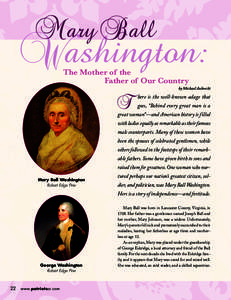 Mary Ball  Washington: The Mother of the Father of Our Country