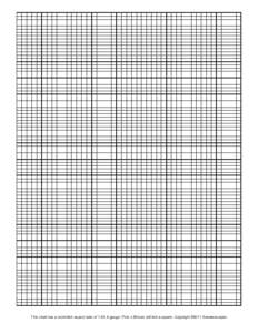 This chart has a row/stitch aspect ratio ofA gauge 17sts x 26rows will knit a square. Copyright ©2011 Sweaterscapes   