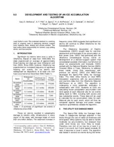 Mesonet / Mesoscale meteorology / Automated airport weather station / National Weather Service / Rain / Ice storm / Freezing rain / Ice / Sperry-Piltz Ice Accumulation Index / Meteorology / Atmospheric sciences / Precipitation