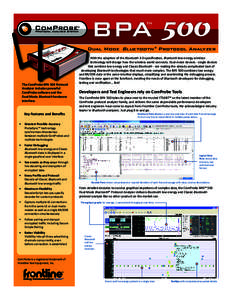ComProbe Protocol analysis System BPA 500 TM