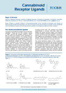 Organic chemistry / Cannabinoid receptor antagonist / Cannabinoid receptor type 1 / Anandamide / Cannabinoid / Tetrahydrocannabinol / Endocannabinoid system / Cannabinol / WIN 55 / 212-2 / Cannabinoids / Chemistry / Cannabis