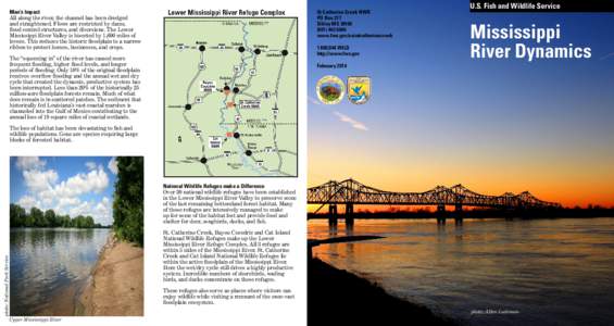 Protected areas of the United States / Mathews Brake National Wildlife Refuge / Roanoke River National Wildlife Refuge / Cat Island National Wildlife Refuge / Louisiana / Geography of the United States