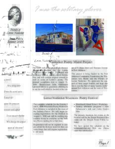 I was the solitary plover Friends of Lorine Niedecker Issue #10 Summer 2009