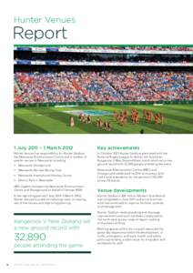 Venues NSW - Annual Report 2012