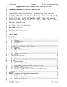 Physical geography / Oceanography / Climatology / Effects of global warming / Atlantic Ocean / Pacific decadal oscillation / North Atlantic oscillation / Current sea level rise / Cryosphere / Atmospheric sciences / Earth / Physical oceanography