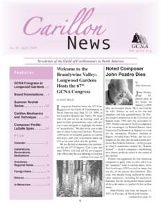 Carillon News no. 81 letter:letter template