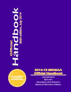 86th edition, JulyOfficial Handbook