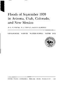 Flood / Hydrology / Water / Weather / Flash flood / Tropical Storm Norma / Rain / Thunderstorm / Floods in the United States: 1901–2000 / Meteorology / Atmospheric sciences / Water waves