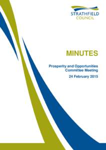 Microsoft Word - Draft Minutes Prosperity and Opportunities Commitee Meeting 24 February 2015