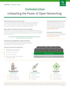 Cumulus / Operating system / Computing / Cross-platform software / Linux