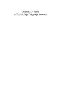 Turkish Sign Language / Turkish language