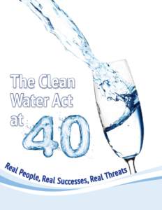 Water quality / United States Environmental Protection Agency / Mountaintop removal mining / Drinking water / Water / Earth / Hurricane Creek / United States regulation of point source water pollution / Environment / Water law in the United States / Clean Water Act