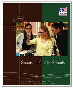 Innovations in Education: Successful Charter Schools (PDF)