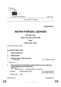 [removed]EVROPSKÝ PARLAMENT Výbor pro právní záležitosti  JURI(2010)1006_1