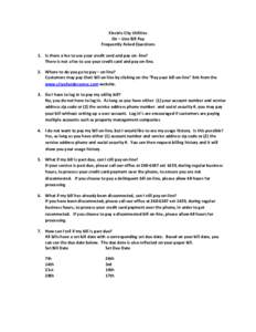 Microsoft Word - on line payments FAQs.doc