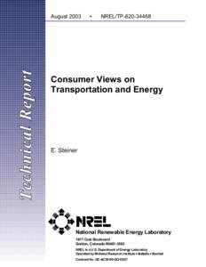 Liquid fuels / Petroleum / Green vehicles / Energy economics / Peak oil / Gasoline / Energy crisis / Ethanol fuel / Electric vehicle / Energy / Technology / Petroleum products