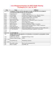 Microsoft Word - RICE Public Hearing list of speakers for posting.docx