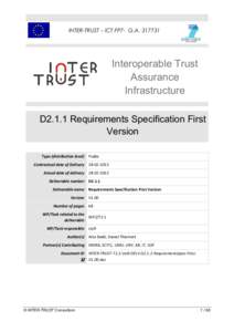 Microsoft Word - INTER-TRUST-T2.1-UoR-DELV-D2.1.1-RequirementsSpec-First-V1.00