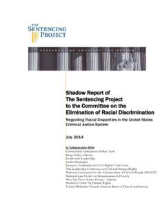 Sentencing Project Paper Series Front Page Title Text goes Here