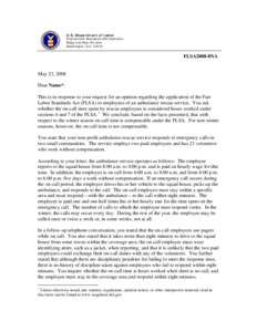 Macroeconomics / Minimum wage / Employment compensation / Emergency medical services / Call sign / Law / Government / IBP /  Inc. v Alvarez / 75th United States Congress / Child labor in the United States / Fair Labor Standards Act