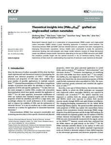 PCCP View Article Online Published on 11 April[removed]Downloaded by University of Hong Kong Libraries on[removed]:46:47.  PAPER