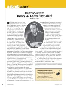 United States / Henry A. Lardy / Paul D. Boyer / American Society for Biochemistry and Molecular Biology