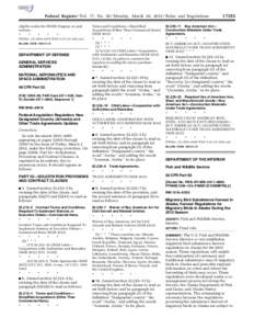 Federal Register / Vol. 77, No[removed]Monday, March 26, [removed]Rules and Regulations eligible under the WOSB Program or joint venture. Terms and Conditions—Simplified Acquisitions (Other Than Commercial Items)