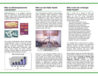 What are Methamphetamine Laboratories? What are the Public Health Issues?