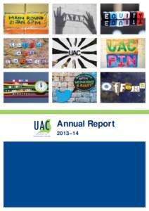 Annual Report 2013–14 Annual Report 2013–14