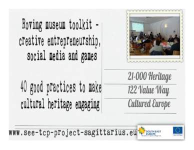 SAGITTARIUS - Dorothea Papathanasiou-Zuhrt and Konstantinos Manolas University of the Aegean - High school, Greece Session 1: SEE Programme Achievements